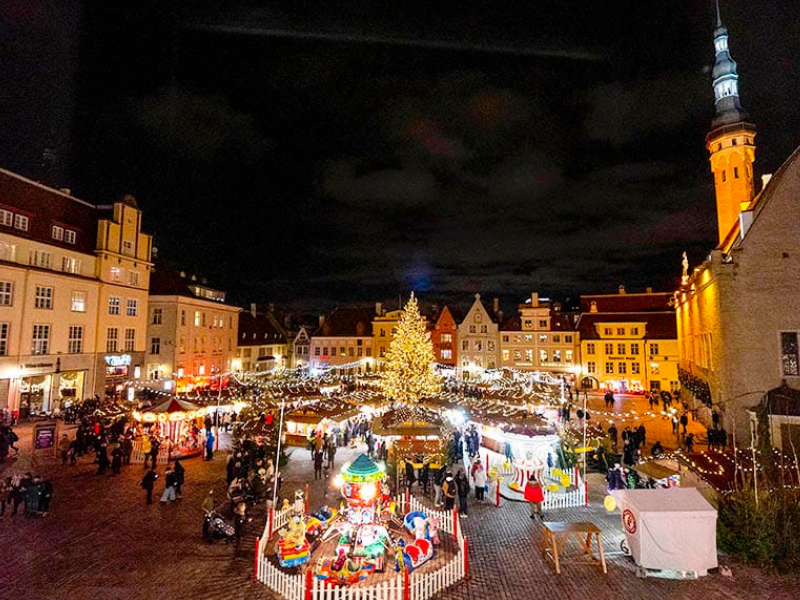 Christmas Market Places in Tallinn